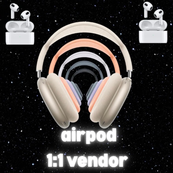 AirPods and AirPods Max VENDOR🌟 - Picture 1 of 1